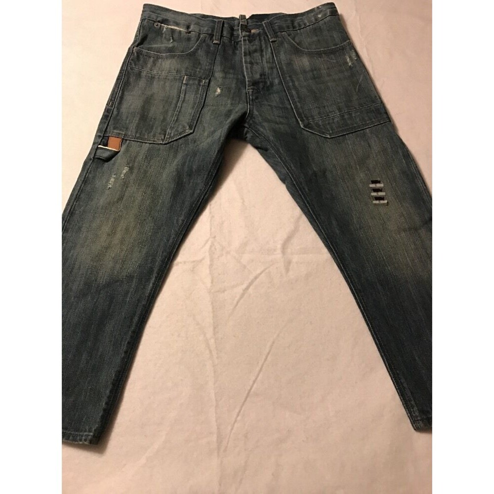 Levi's Women's Jeans Vintage Two Horse Brand Distressed Capri Size 31 NWT $98